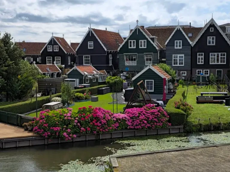 荷蘭馬肯傳統木屋,夏季鄉村風景,阿姆斯特丹近郊景點 Marken Netherlands